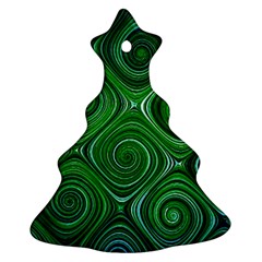 Electric Field Art Xliv Christmas Tree Ornament (two Sides) by okhismakingart