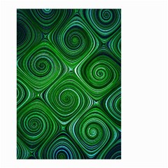 Electric Field Art Xliv Small Garden Flag (two Sides) by okhismakingart