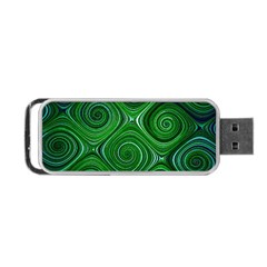 Electric Field Art Xliv Portable Usb Flash (one Side) by okhismakingart