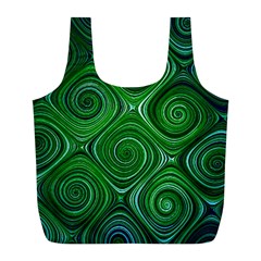 Electric Field Art Xliv Full Print Recycle Bag (l) by okhismakingart