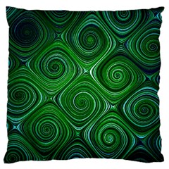 Electric Field Art Xliv Standard Flano Cushion Case (two Sides) by okhismakingart