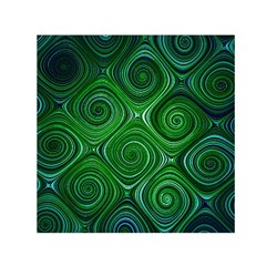 Electric Field Art Xliv Small Satin Scarf (square) by okhismakingart