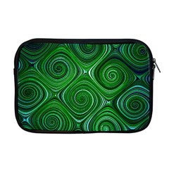 Electric Field Art Xliv Apple Macbook Pro 17  Zipper Case by okhismakingart