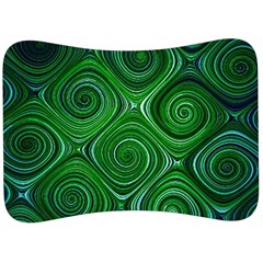 Electric Field Art Xliv Velour Seat Head Rest Cushion by okhismakingart