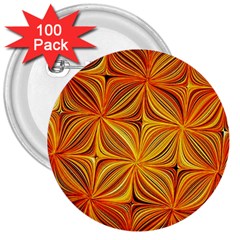 Electric Field Art Xlv 3  Buttons (100 Pack)  by okhismakingart