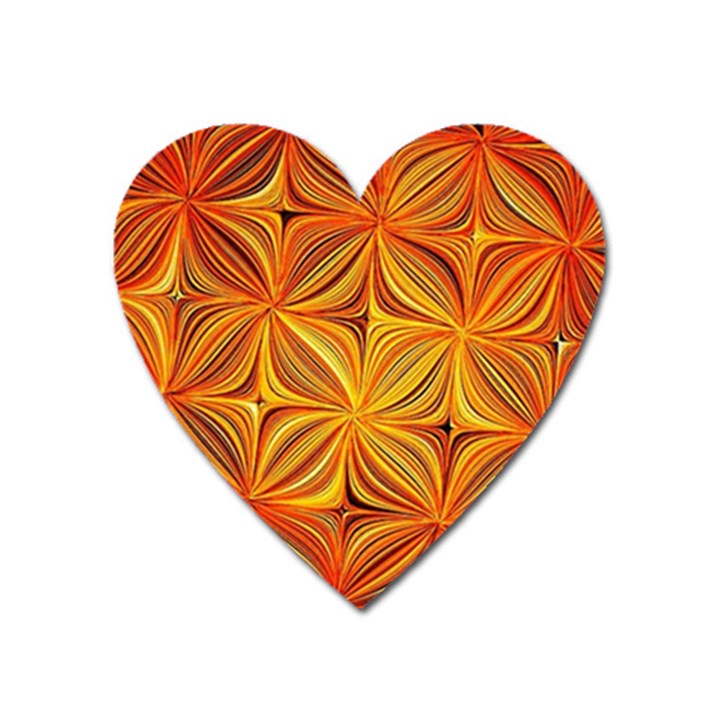 Electric Field Art XLV Heart Magnet