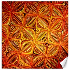 Electric Field Art Xlv Canvas 12  X 12  by okhismakingart