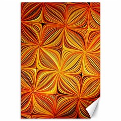 Electric Field Art Xlv Canvas 12  X 18  by okhismakingart