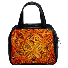 Electric Field Art Xlv Classic Handbag (two Sides) by okhismakingart