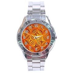 Electric Field Art Xlv Stainless Steel Analogue Watch by okhismakingart