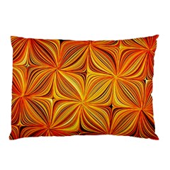 Electric Field Art Xlv Pillow Case (two Sides) by okhismakingart