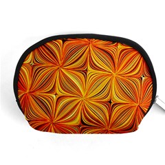 Electric Field Art Xlv Accessory Pouch (medium) by okhismakingart