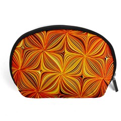 Electric Field Art Xlv Accessory Pouch (large) by okhismakingart