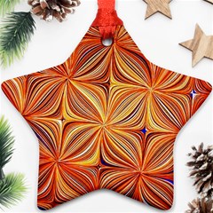 Electric Field Art Xlvi Ornament (star) by okhismakingart