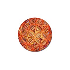 Electric Field Art Xlvi Golf Ball Marker by okhismakingart