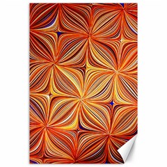 Electric Field Art Xlvi Canvas 24  X 36  by okhismakingart