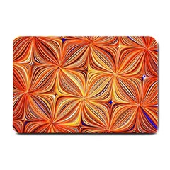 Electric Field Art Xlvi Small Doormat  by okhismakingart