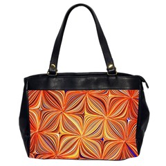 Electric Field Art Xlvi Oversize Office Handbag (2 Sides) by okhismakingart