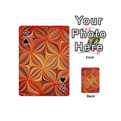 Electric Field Art Xlvi Playing Cards 54 (mini) by okhismakingart