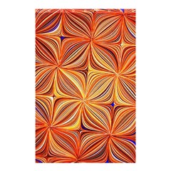 Electric Field Art Xlvi Shower Curtain 48  X 72  (small)  by okhismakingart