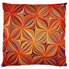 Electric Field Art Xlvi Standard Flano Cushion Case (two Sides) by okhismakingart