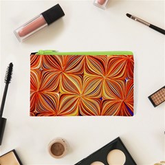 Electric Field Art Xlvi Cosmetic Bag (xs) by okhismakingart