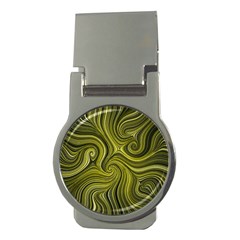 Electric Field Art Xlviii Money Clips (round)  by okhismakingart