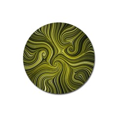 Electric Field Art Xlviii Magnet 3  (round) by okhismakingart