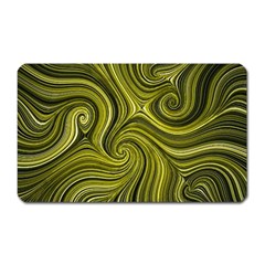 Electric Field Art Xlviii Magnet (rectangular) by okhismakingart