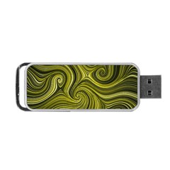 Electric Field Art Xlviii Portable Usb Flash (one Side) by okhismakingart