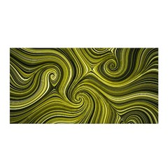 Electric Field Art Xlviii Satin Wrap by okhismakingart