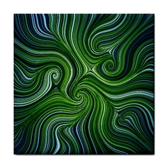 Electric Field Art Xlix Tile Coasters by okhismakingart