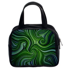 Electric Field Art Xlix Classic Handbag (two Sides) by okhismakingart