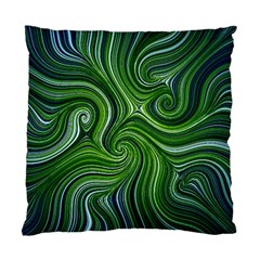 Electric Field Art Xlix Standard Cushion Case (one Side) by okhismakingart