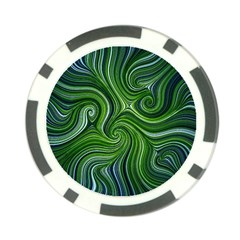 Electric Field Art Xlix Poker Chip Card Guard (10 Pack) by okhismakingart