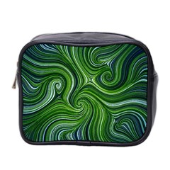 Electric Field Art Xlix Mini Toiletries Bag (two Sides) by okhismakingart