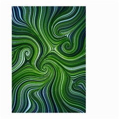 Electric Field Art Xlix Small Garden Flag (two Sides) by okhismakingart