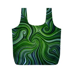 Electric Field Art Xlix Full Print Recycle Bag (m) by okhismakingart