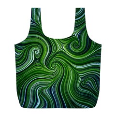 Electric Field Art Xlix Full Print Recycle Bag (l) by okhismakingart