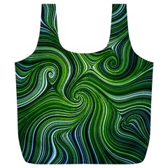 Electric Field Art Xlix Full Print Recycle Bag (xl) by okhismakingart