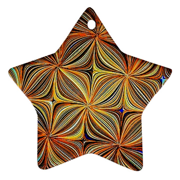 Electric Field Art XLVII Ornament (Star)