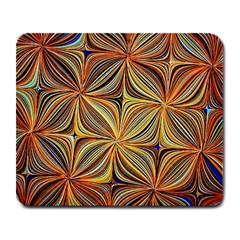 Electric Field Art Xlvii Large Mousepads by okhismakingart