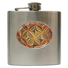 Electric Field Art Xlvii Hip Flask (6 Oz)