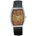 Electric Field Art XLVII Barrel Style Metal Watch Front