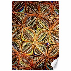 Electric Field Art Xlvii Canvas 12  X 18  by okhismakingart