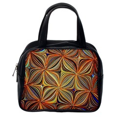 Electric Field Art Xlvii Classic Handbag (one Side) by okhismakingart