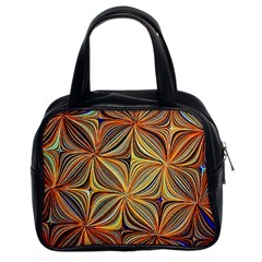 Electric Field Art Xlvii Classic Handbag (two Sides) by okhismakingart