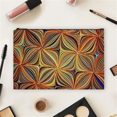 Electric Field Art Xlvii Cosmetic Bag (large) by okhismakingart