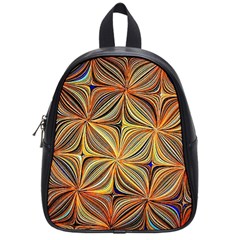 Electric Field Art Xlvii School Bag (small) by okhismakingart