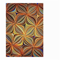 Electric Field Art Xlvii Small Garden Flag (two Sides) by okhismakingart